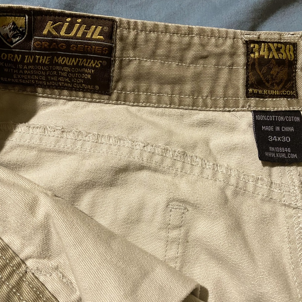 Kuhl Men’s Crag Series Pants size 34x30